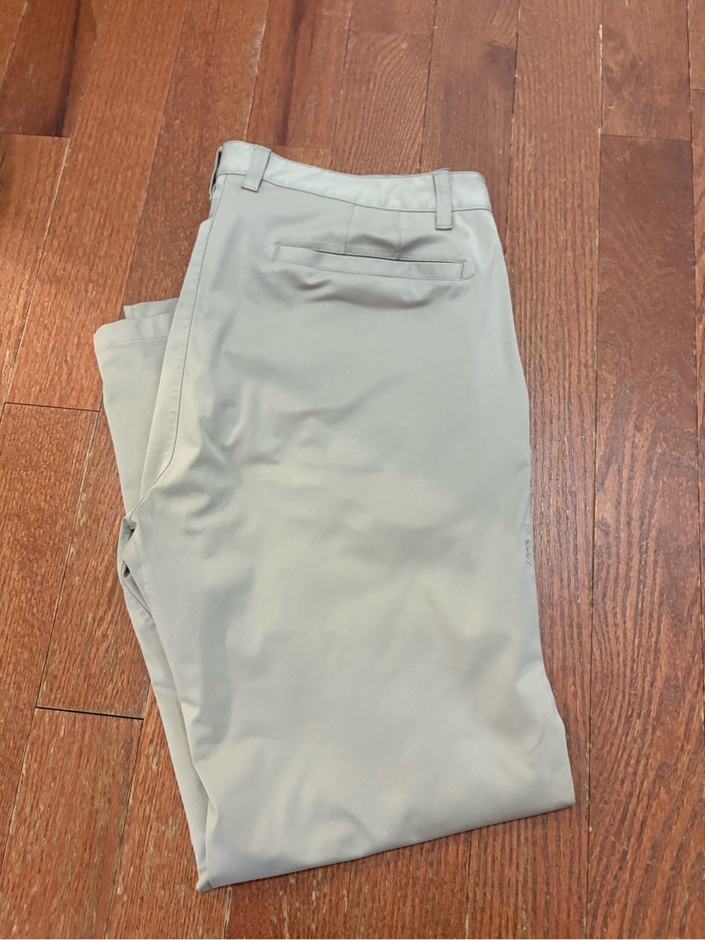 RHONE Men's Light Tan Dress Pants